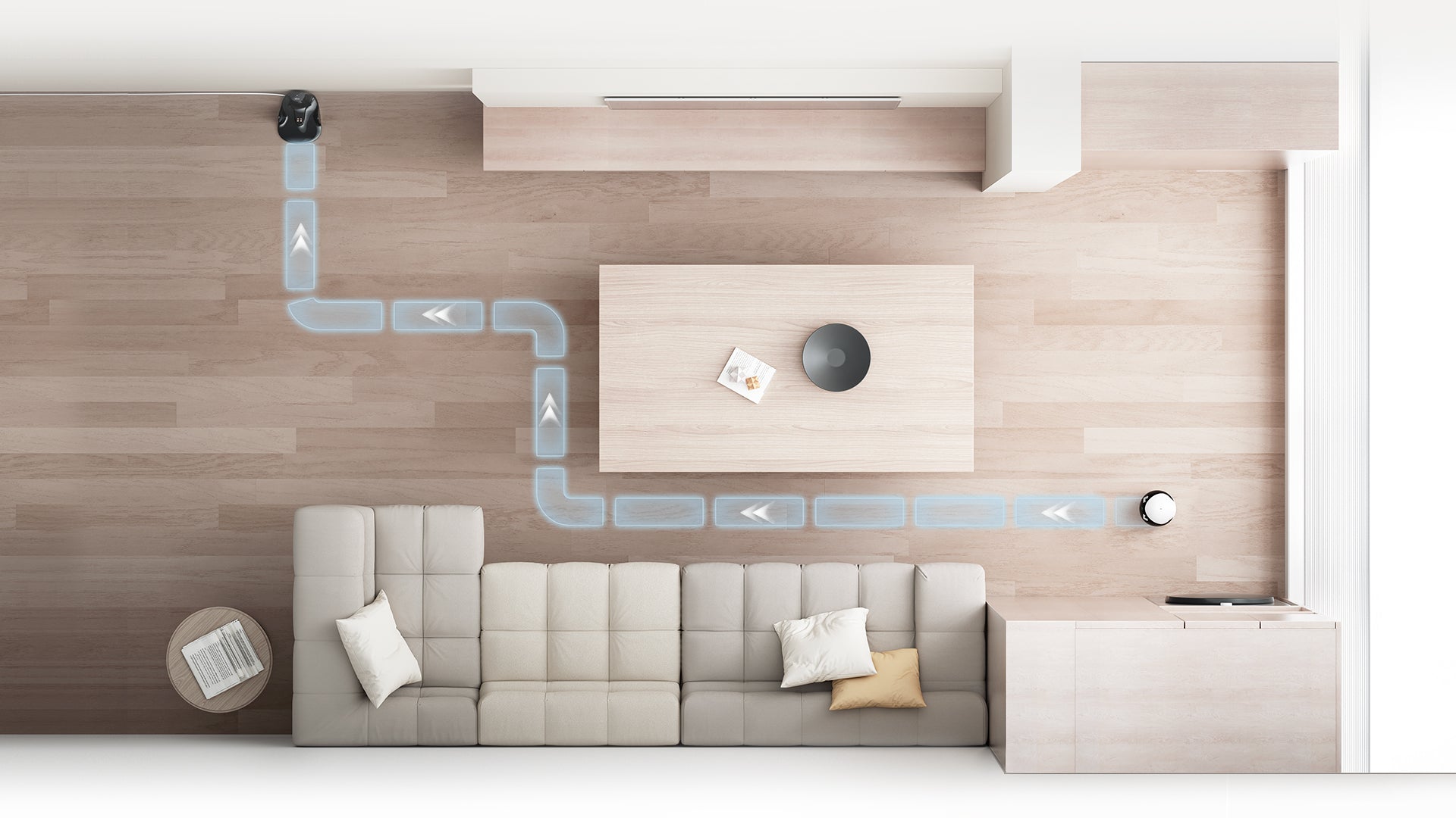 EBO Air 2  companion robot: Automatic Recharging