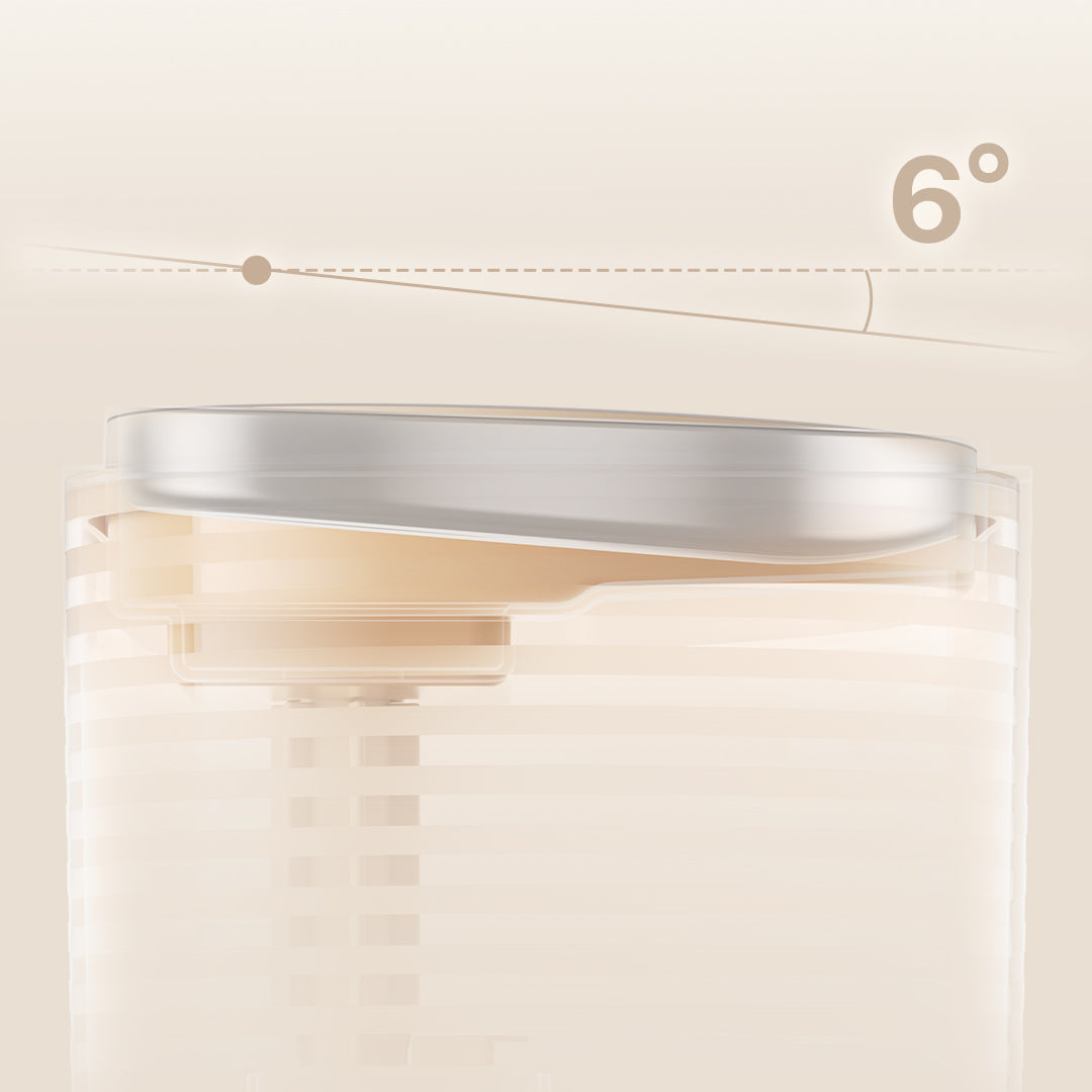 ROLA Smart Pet Water Fountain 6-Degree Basin Tilt Design