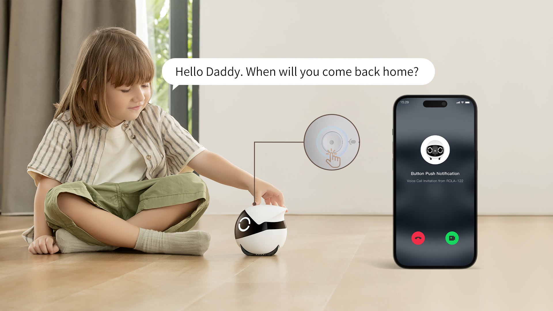 ROLA Mini call with one tap